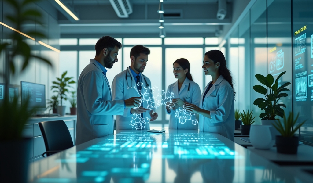AI-driven pharmaceutical research collaboration