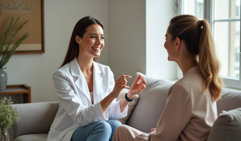 Telehealth lash growth consult