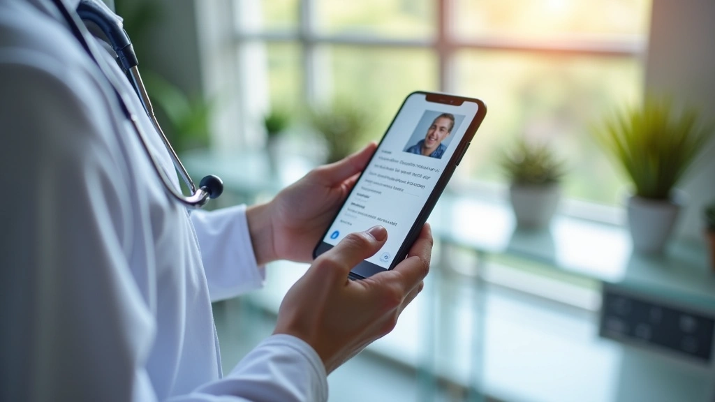 Patient receiving digital doctors note on smartphone after telehealth consultation, modern healthcare technology, bright prof