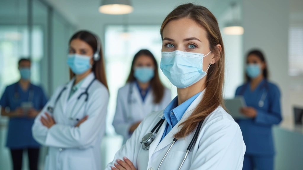 Healthcare insurance office setting with customer service representatives, modern business environment, professional healthca