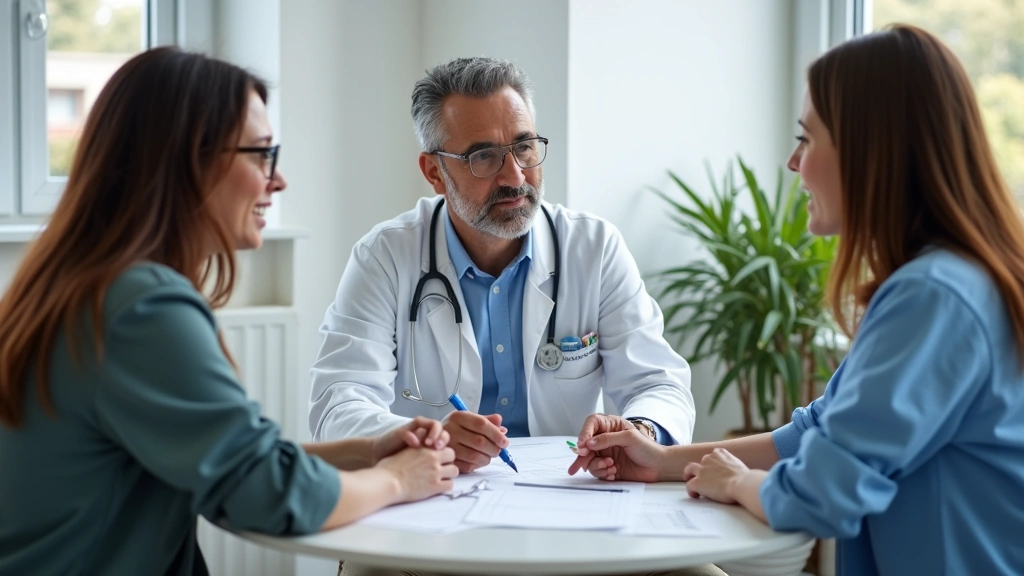 Diverse multidisciplinary mental health team including psychiatrist, therapist, and nurse collaborating in clinical consultat